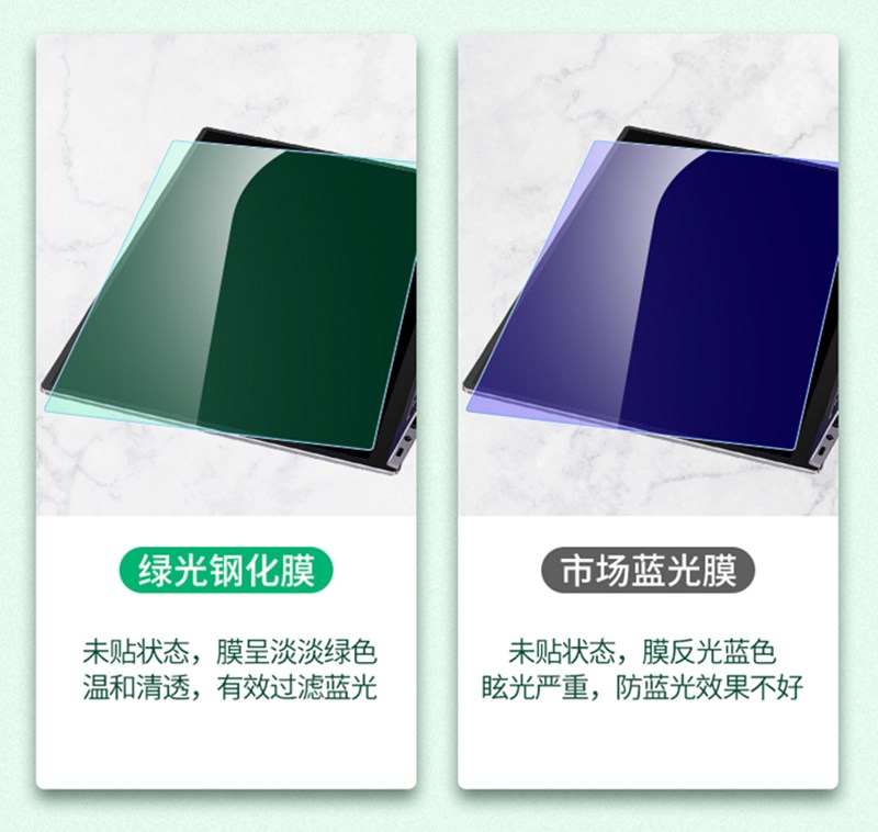 蓝光膜与绿光膜哪个好 蓝光膜与绿光膜哪个好